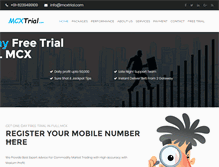 Tablet Screenshot of mcxtrial.com